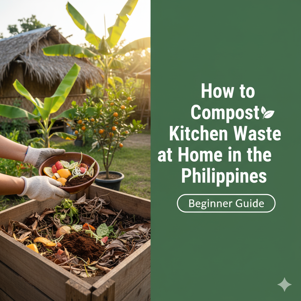 How to Compost Kitchen Waste at Home in the Philippines (Beginner Guide)