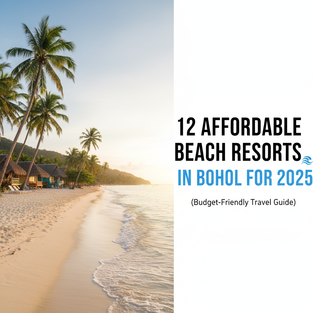 12 Affordable Beach Resorts in Bohol for 2025 (Budget-Friendly Travel Guide)