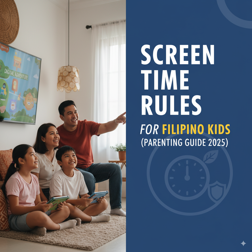 Screen Time Rules for Filipino Kids (Parenting Guide 2025)