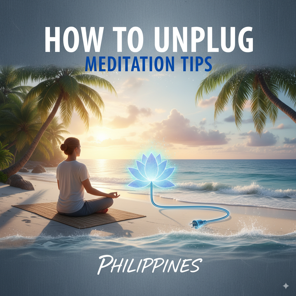 how to unplug meditation tips Philippines