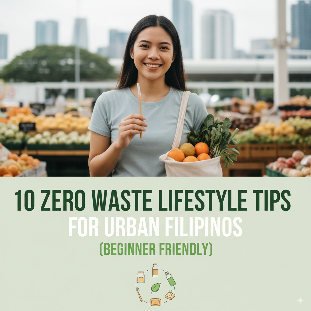 10 Zero Waste Lifestyle Tips for Urban Filipinos (Beginner Friendly)