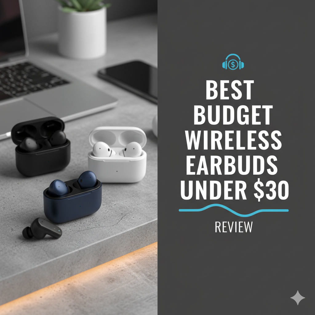 Best Budget Wireless Earbuds Under $30