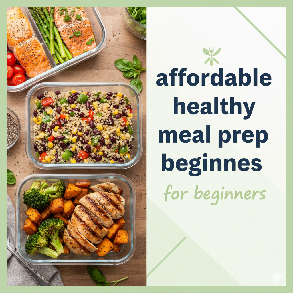 Affordable Healthy Meal Prep Ideas for Beginners