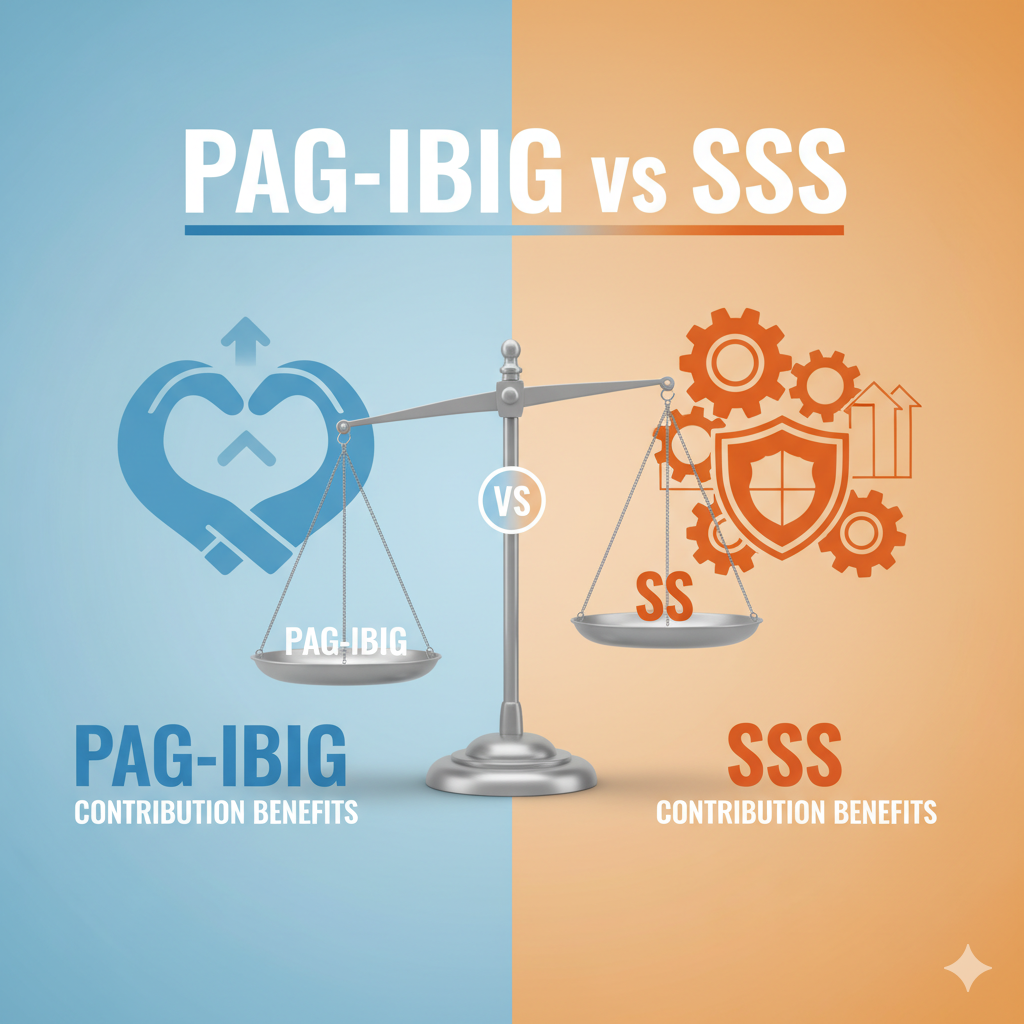Pag-IBIG vs SSS Contribution Benefits