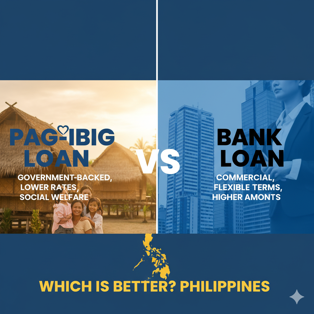Pag-IBIG Loan vs Bank Loan
