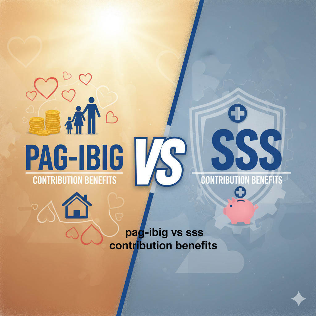 Pag-IBIG vs SSS Contribution Benefits