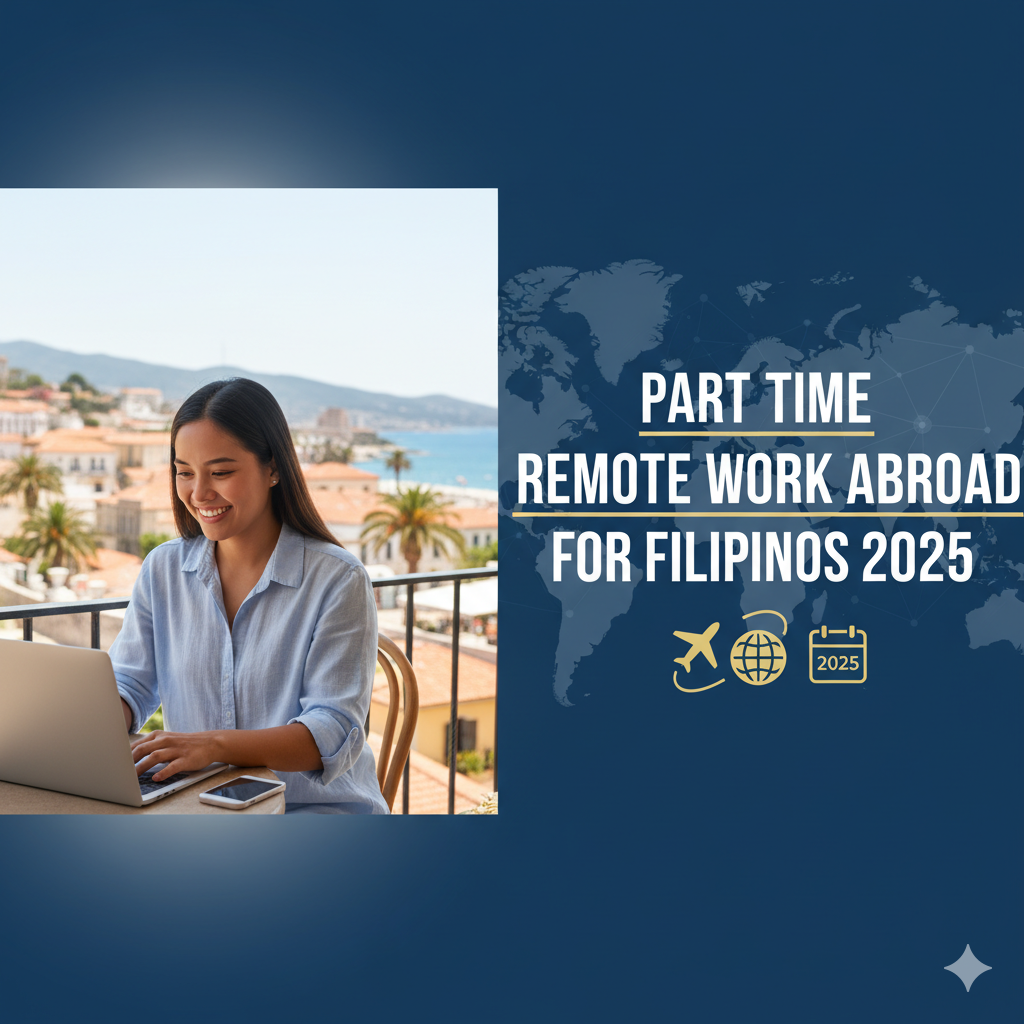 Part Time Remote Work Abroad for Filipinos 2025