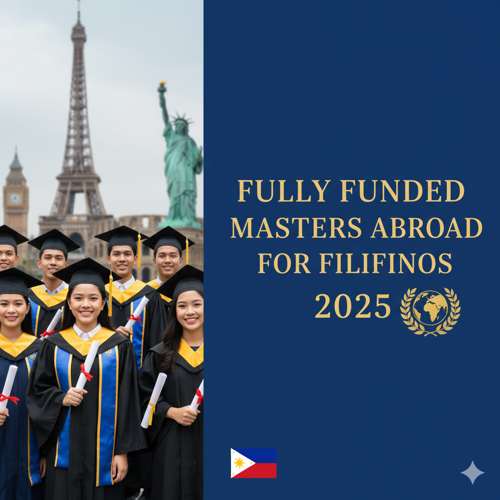 Fully Funded Masters Abroad for Filipinos 2025