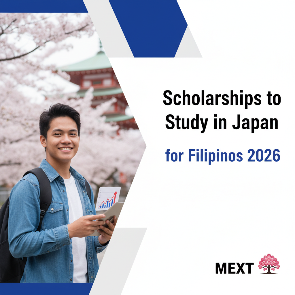 Scholarships to Study in Japan for Filipinos 2026 MEXT