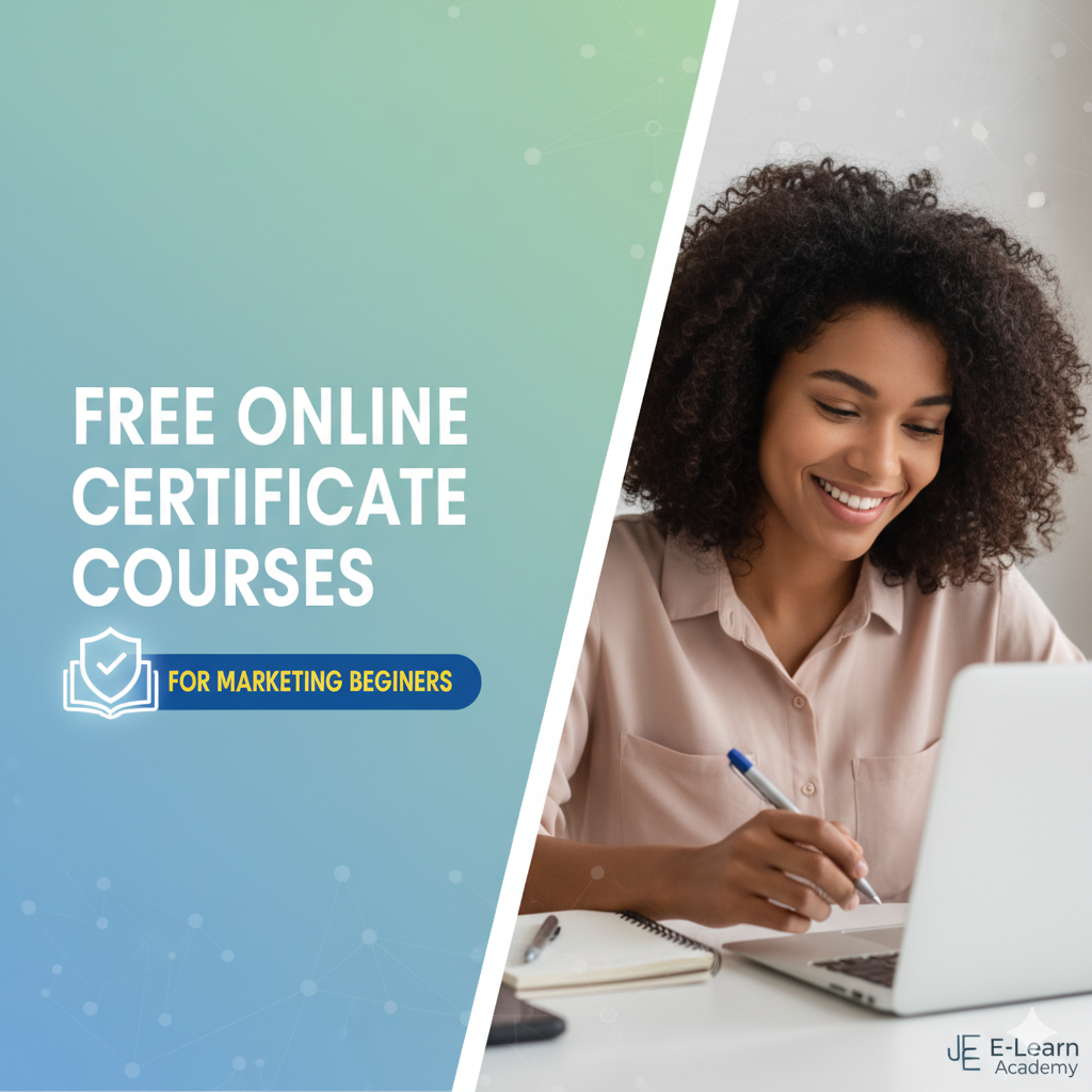 Free Online Certificate Courses for Marketing Beginners