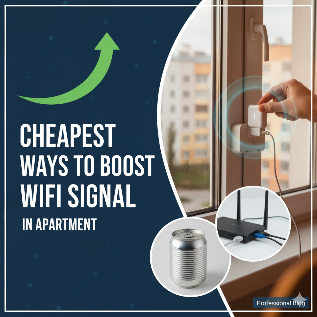 Cheapest Ways to Boost WiFi Signal in Apartment